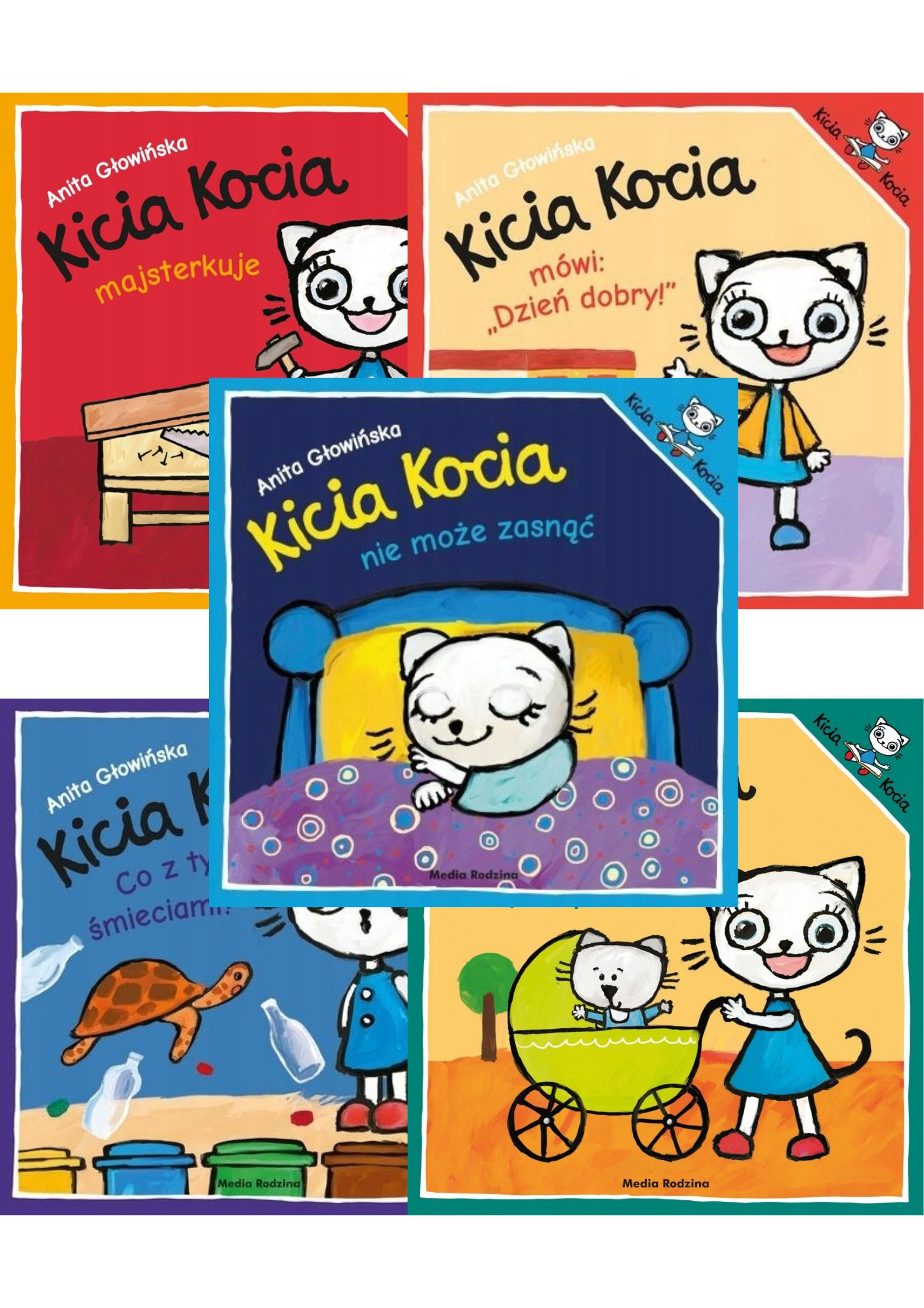 

Zestaw Kicia Kocia Pakiet 5 Książeczek