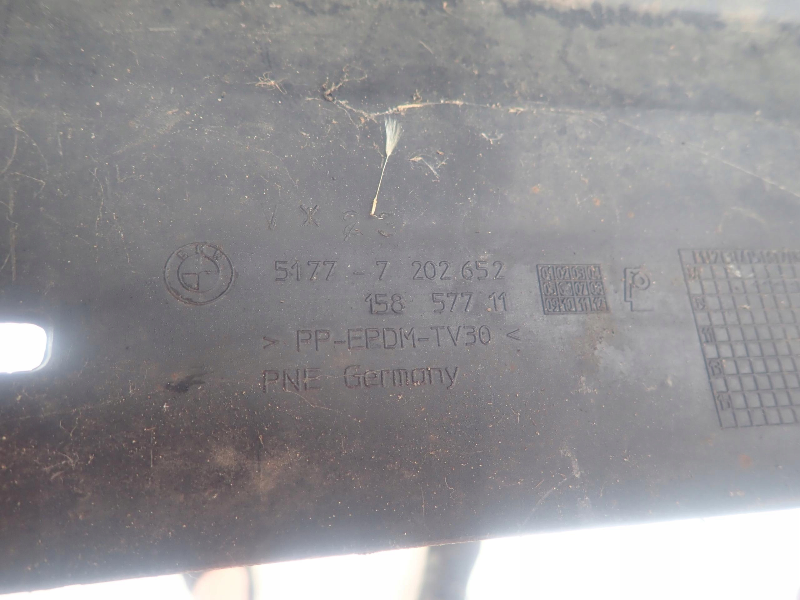 BMW 3 E90 E91 LIFT 08- threshold right moulding threshold