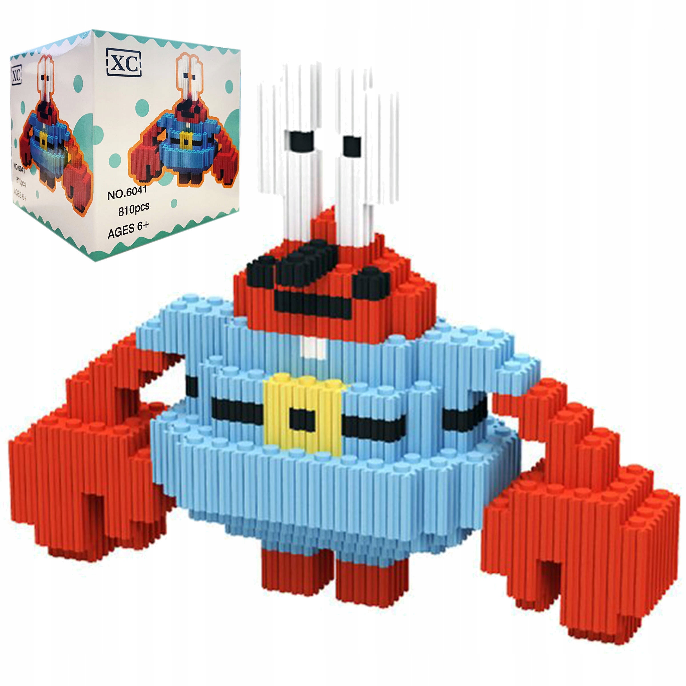 

Magic Block Magiczne Klocki Figurka 3D Pan Krab