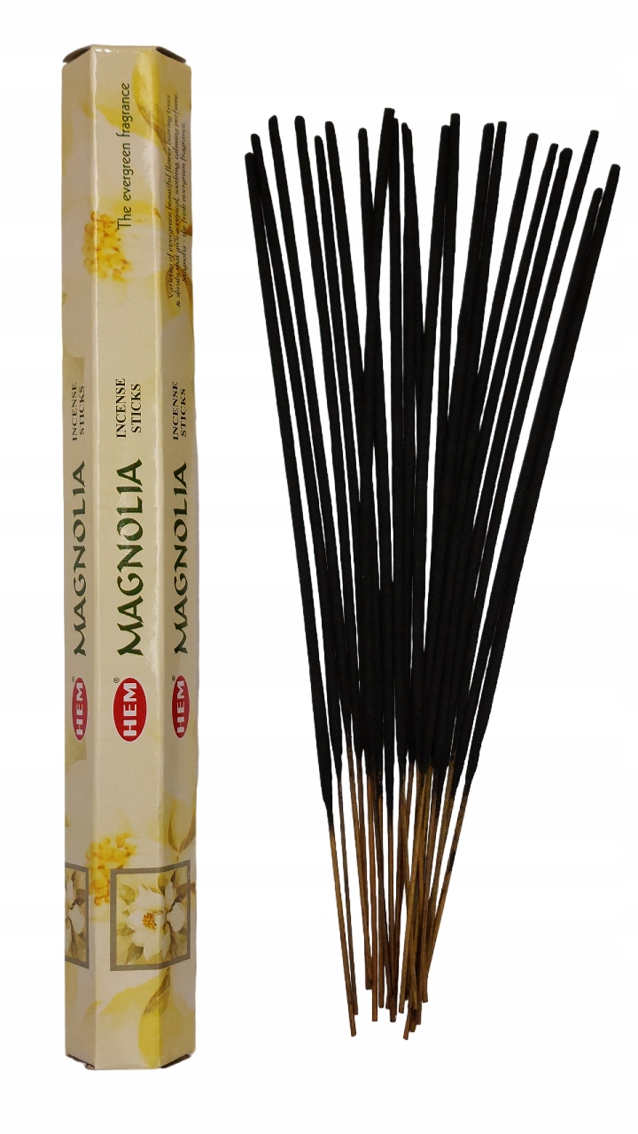 

Kadzidełka Zapachowe Magnolia Hem 20szt. Kadzidła