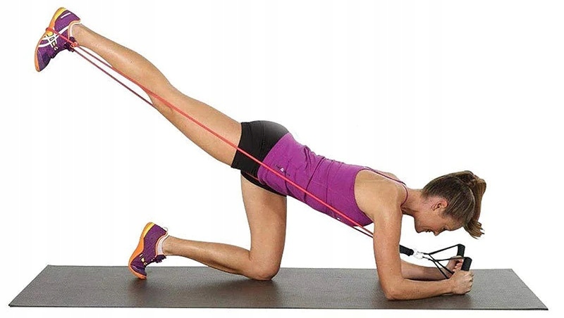 ZESTAW 5 GUM OPOROWYCH DO ĆWICZEŃ EKSPANDER Liczba sztuk w zestawie 5