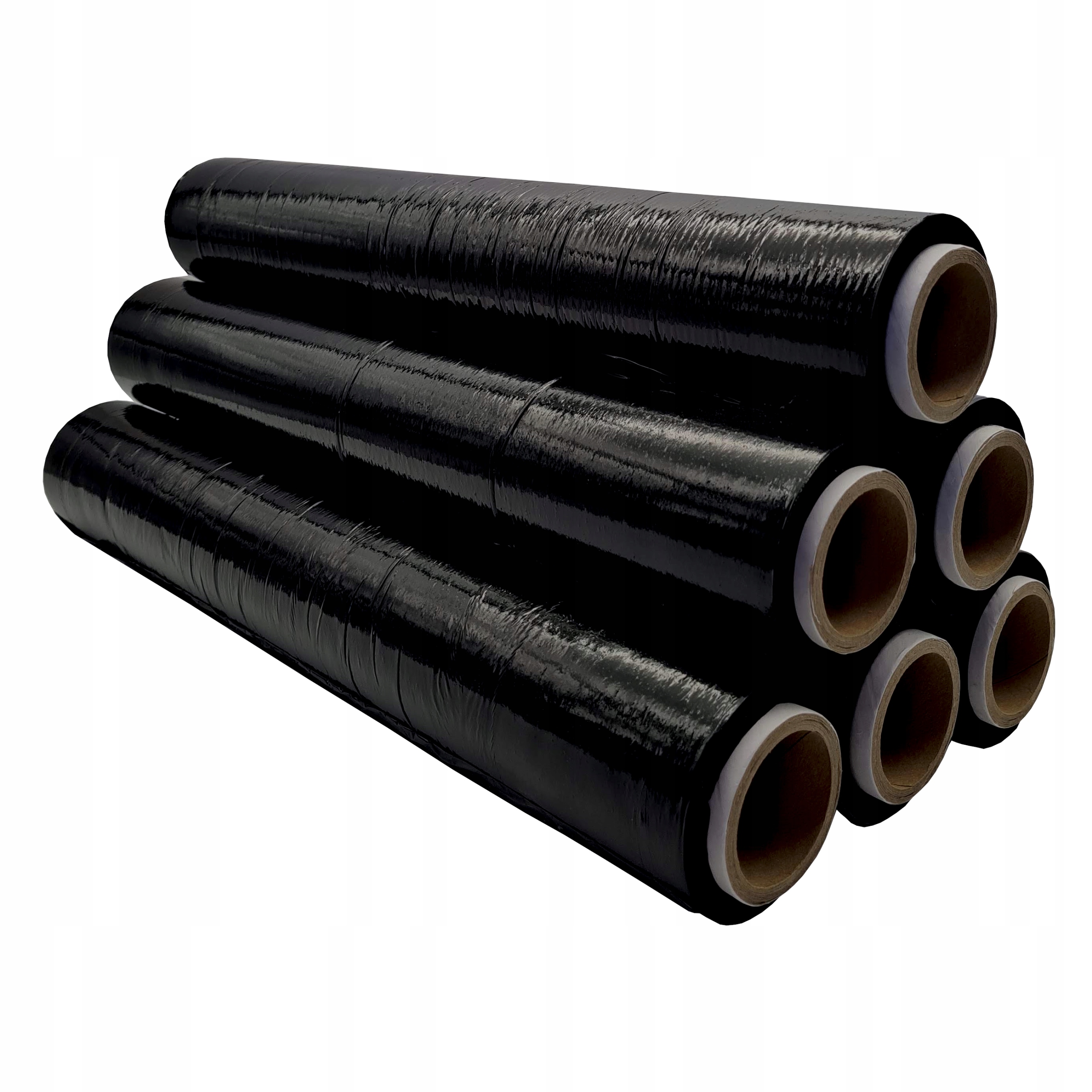 FOLIA STRECH 1,5 KG CZARNA STRECZ CZARNY Szerokość folii 50 cm