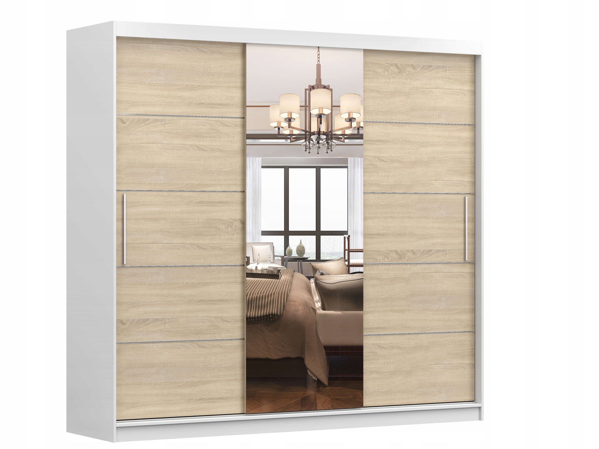 Skříň Šatní skříň Astra 233 se zrcadlem, prostorná, velká, Bs Výrobce