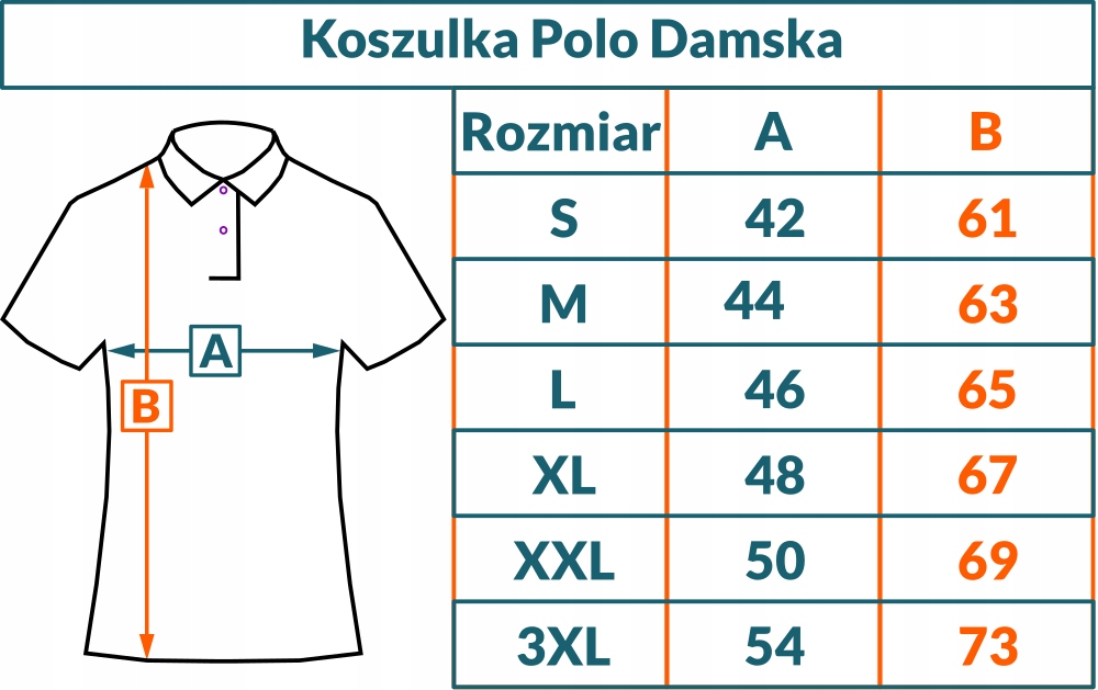 Koszulka Polo damska biała 200g [Rozmiar: XL] Płeć kobieta