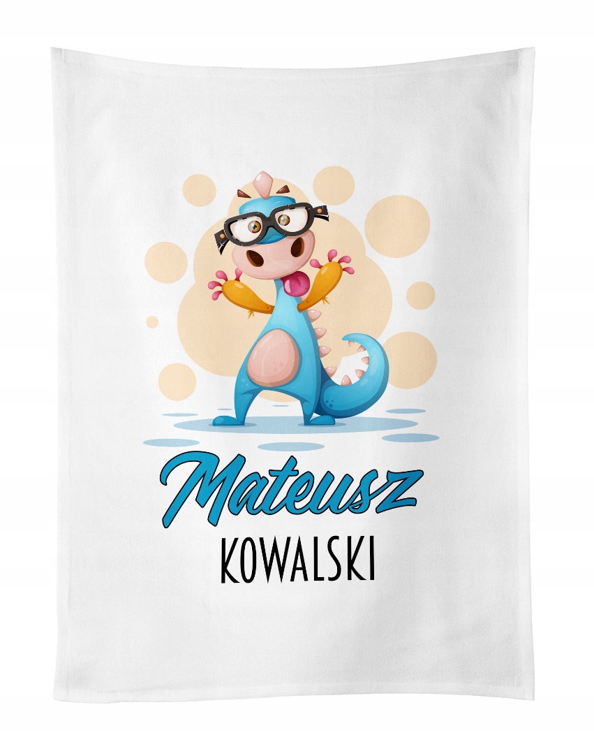 

Ręcznik do przedszkola 30x50 z Imieniem Dziecięcy