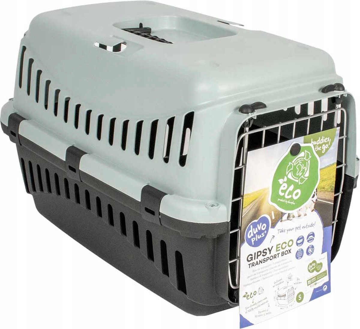 Levně Duvoplus Gipsy Eco přepravní box kovový 46x31x32 cm