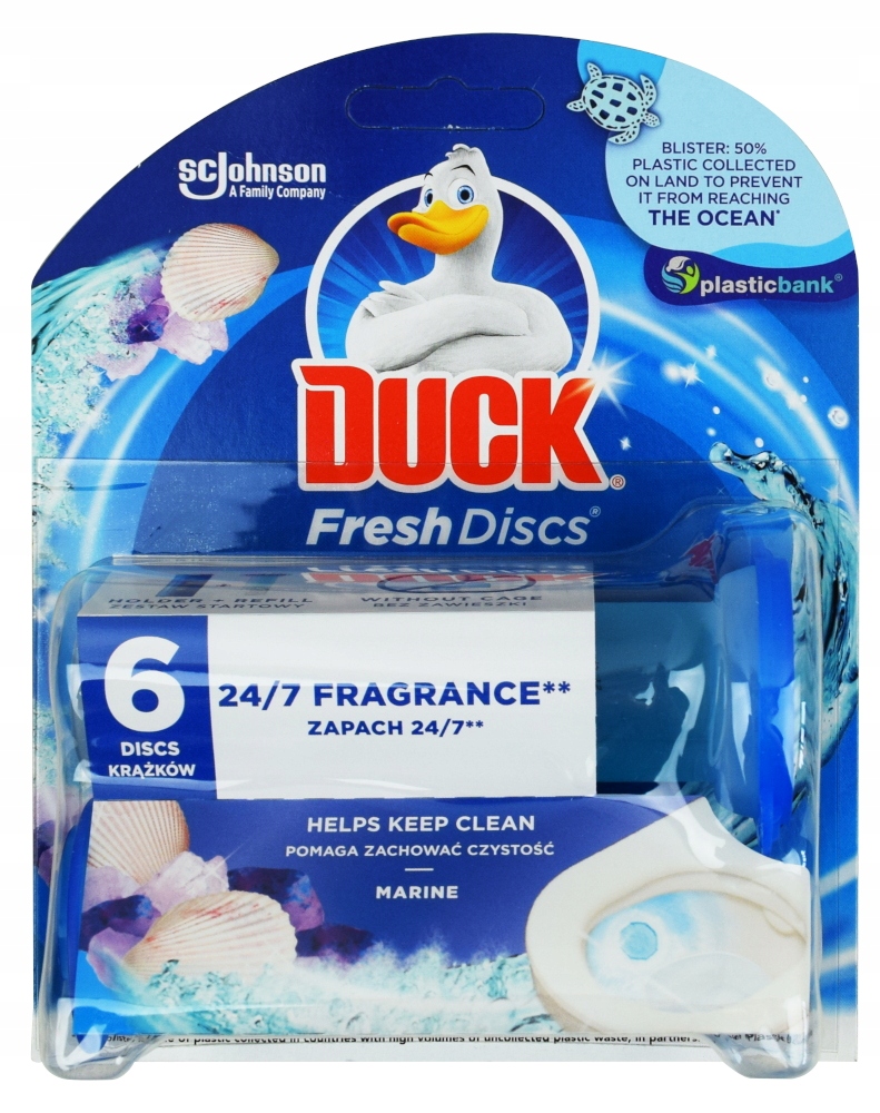 

Duck Fresh Discs Marine Starter 6 krążków do Wc