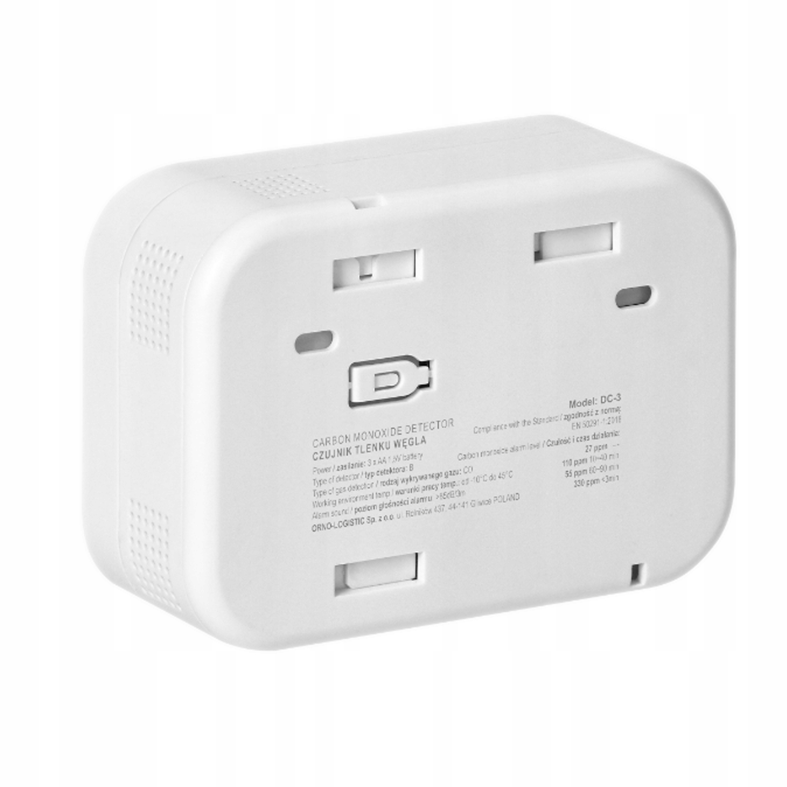 CZUJNIK CZADU TLENKU WĘGLA ORNO OR-DC-3 VIRONE EAN (GTIN) 5908254824371