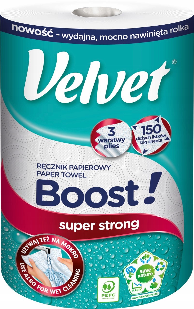 

Velvet Boost Ręcznik Papierowy