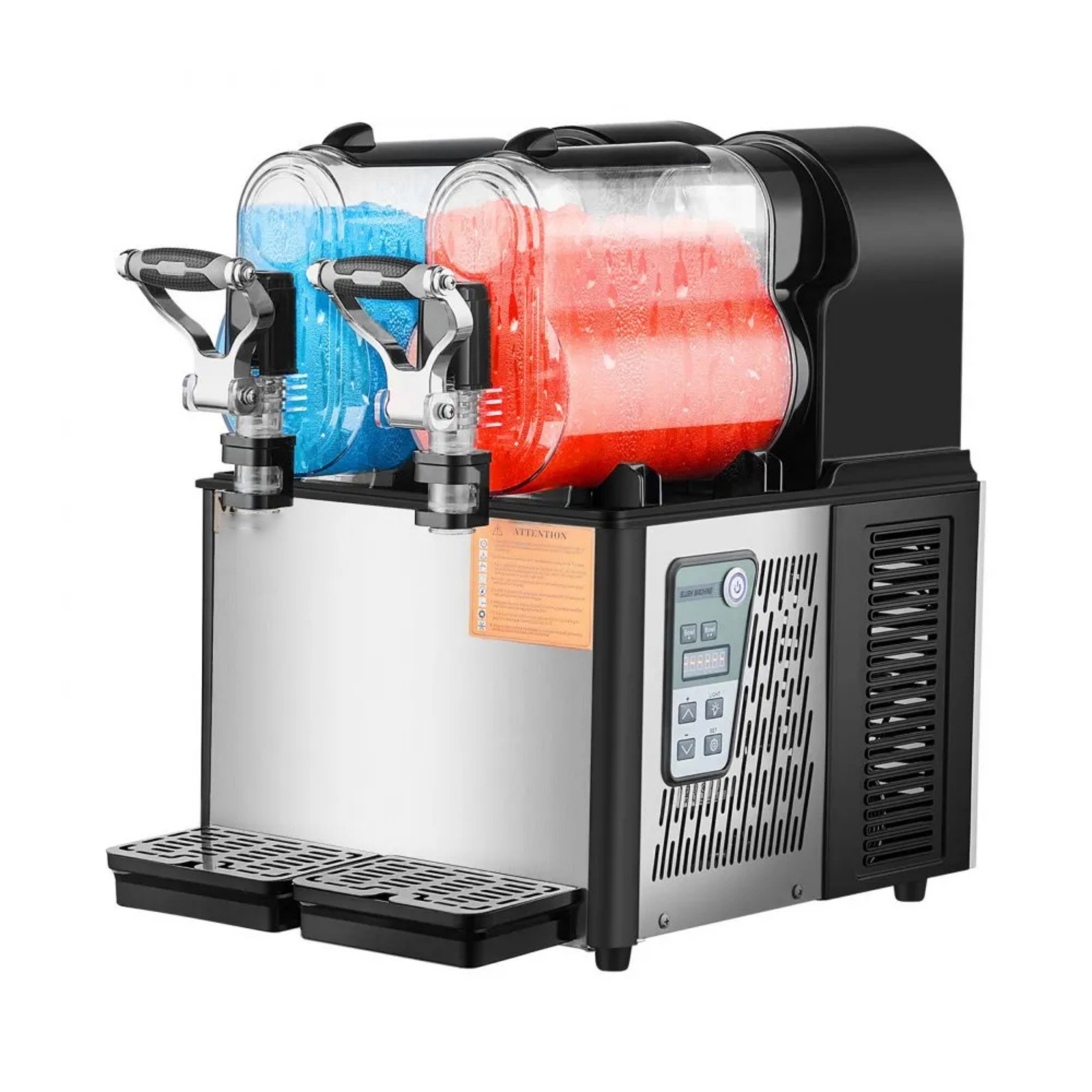 Výrobník ledové tříště, 3L×2 nádrže, výrobník ledové tříště pro domácí i komerční použití