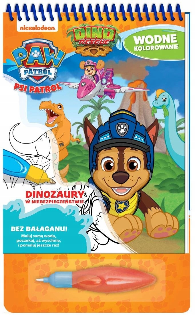 

Psi Patrol Wodne Kolorowanie 1 Dinozaury D-X