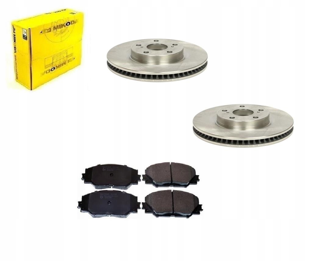 Kotouče Toyota Prius Plus 296 mm Přední Sada