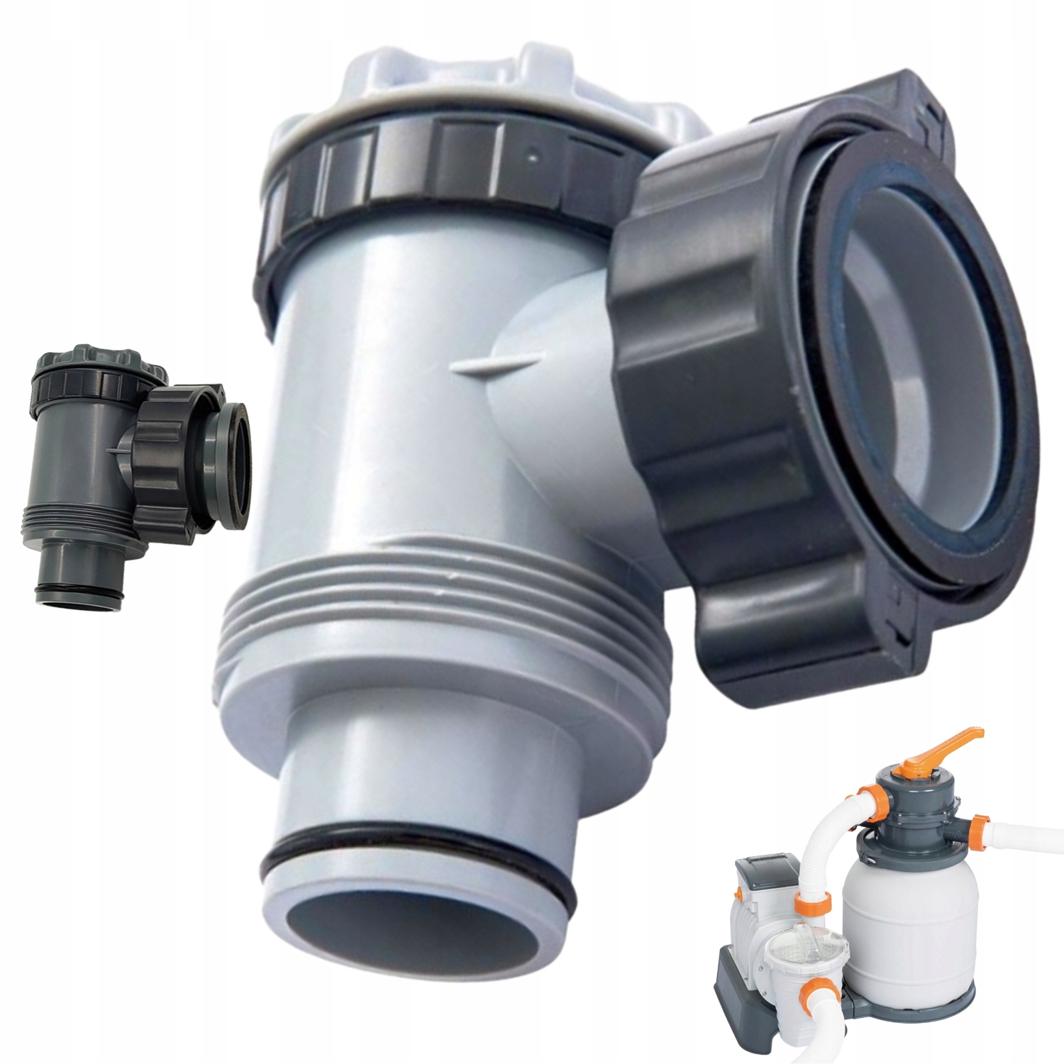 Úhlový ventil regulující vodu v bazénu pro pískovou pumpu 58495 Bestway