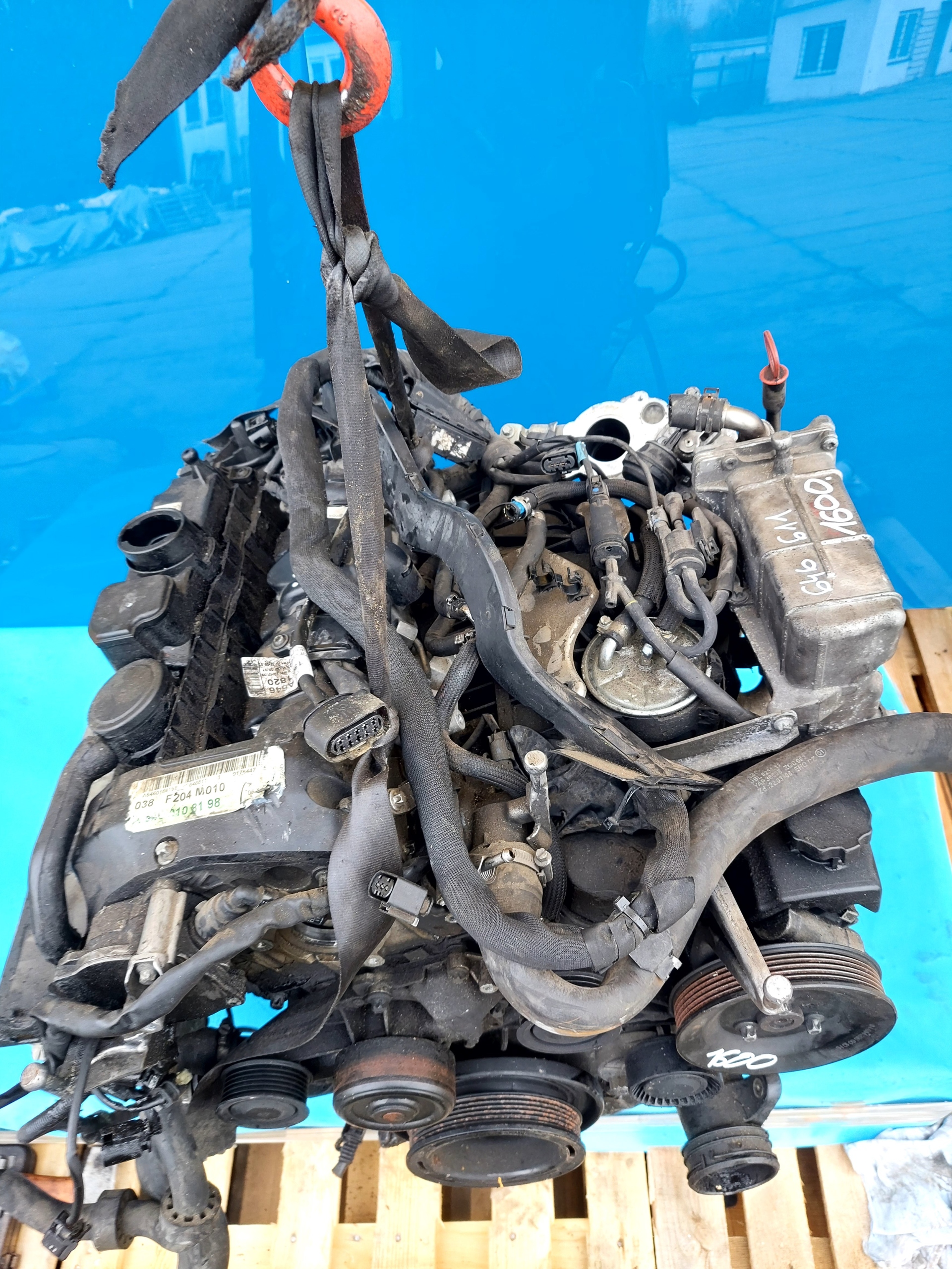 engine MERCEDES W204 2.2 CDI 646611 200.000km