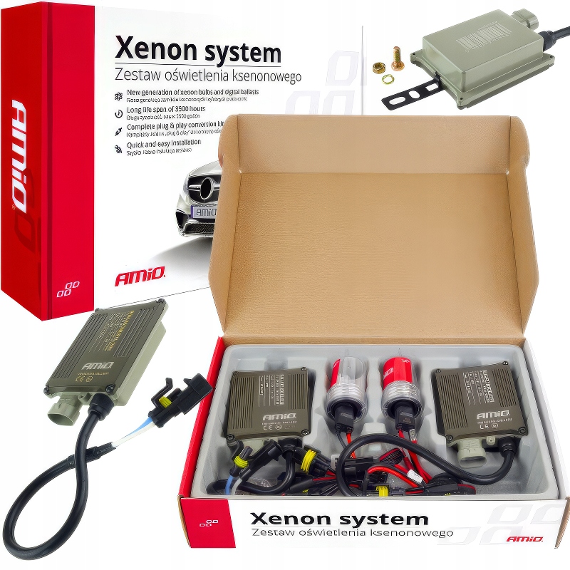 Sada Žiaroviek H7 Xenón 8000K Montáž S Meničom Canbus Hid