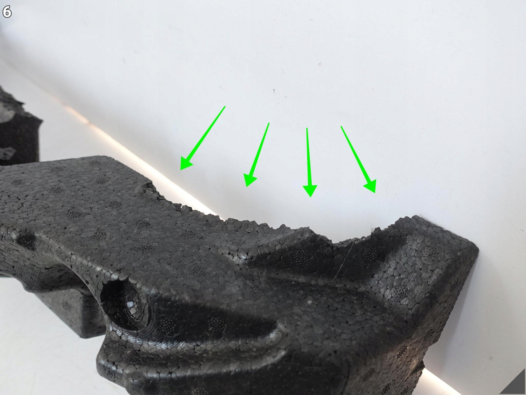 OPEL CORSA F VI 6 LIFT 23- ABSORBER pillar console W bumper front