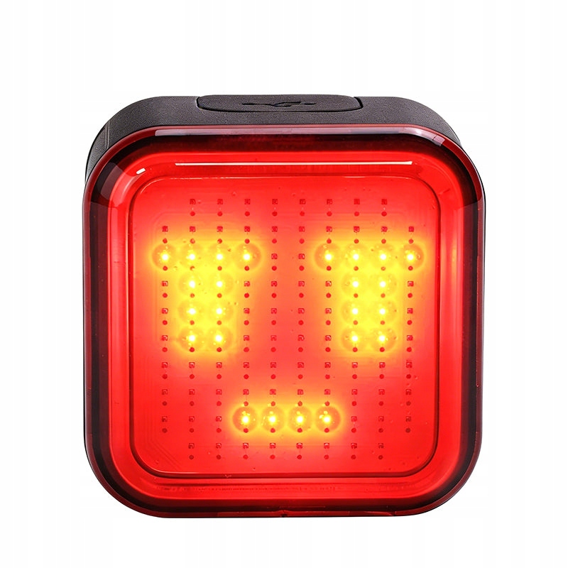 Zadní cyklistická lampa Ravemen NT401 vytváří a zobrazuje vlastní emotikony emoji