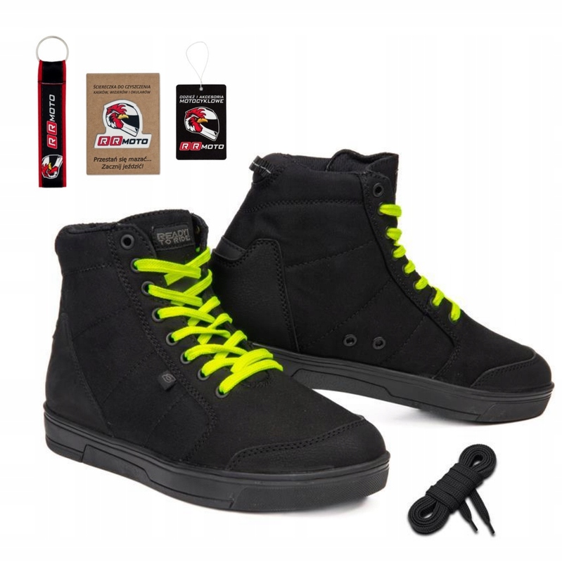 

Buty motocyklowe Ozone Town Fluo Yellow Gratisy