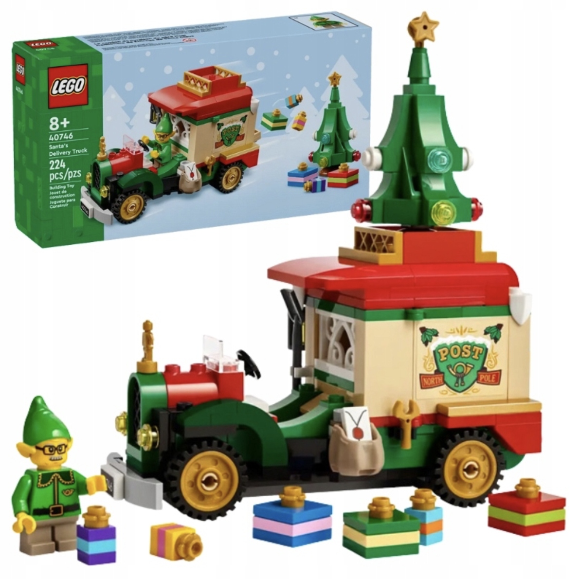 Klocki Lego Classic 40746 Ciężarówka Świętego Mikołaja