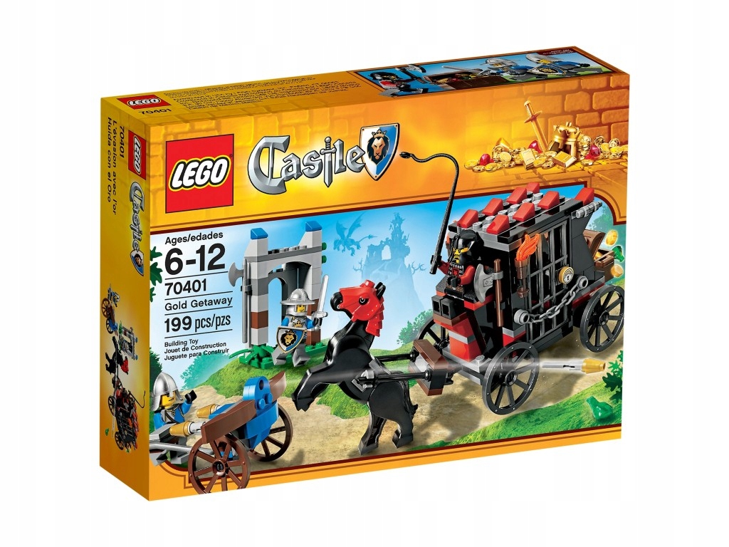 Lego Hrad 70401 Útěk se zlatem Nové