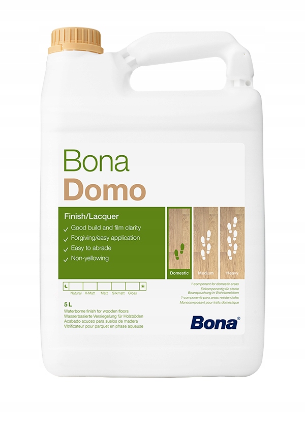 

Lakier do podłóg drewnianych Bona Domo 5L matowy