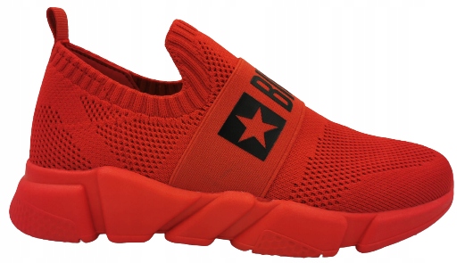 Sportovní boty Big Star JJ274298 nazouvací Tenisky červené 38
