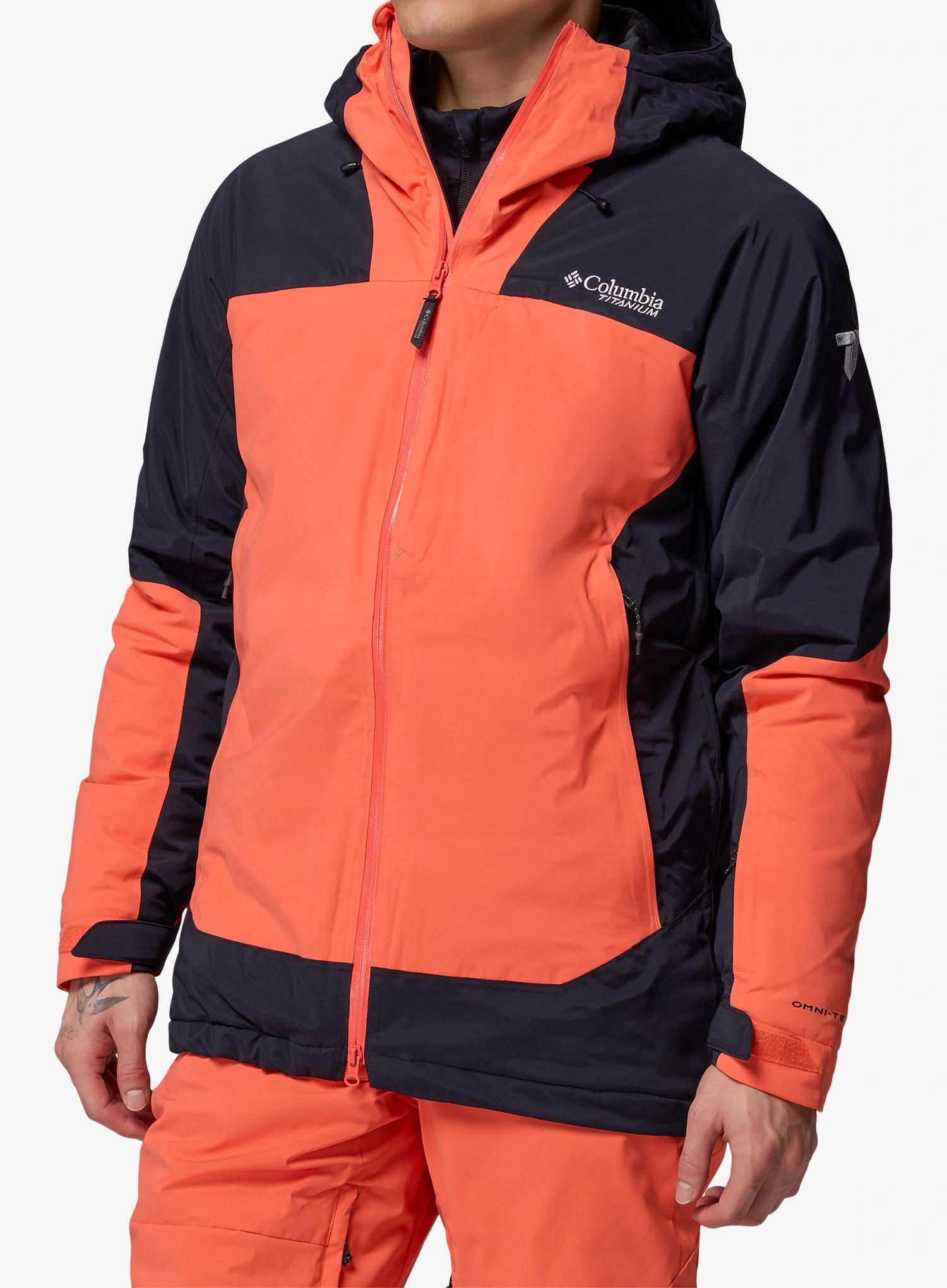 Lyžařská bunda Columbia Cirque Bowl Jacket černá/zing L