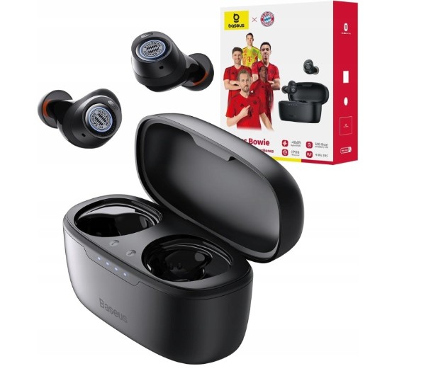 Słuchawki bezprzewodowe douszne Bluetooth Baseus MA10 Bayern Monachium