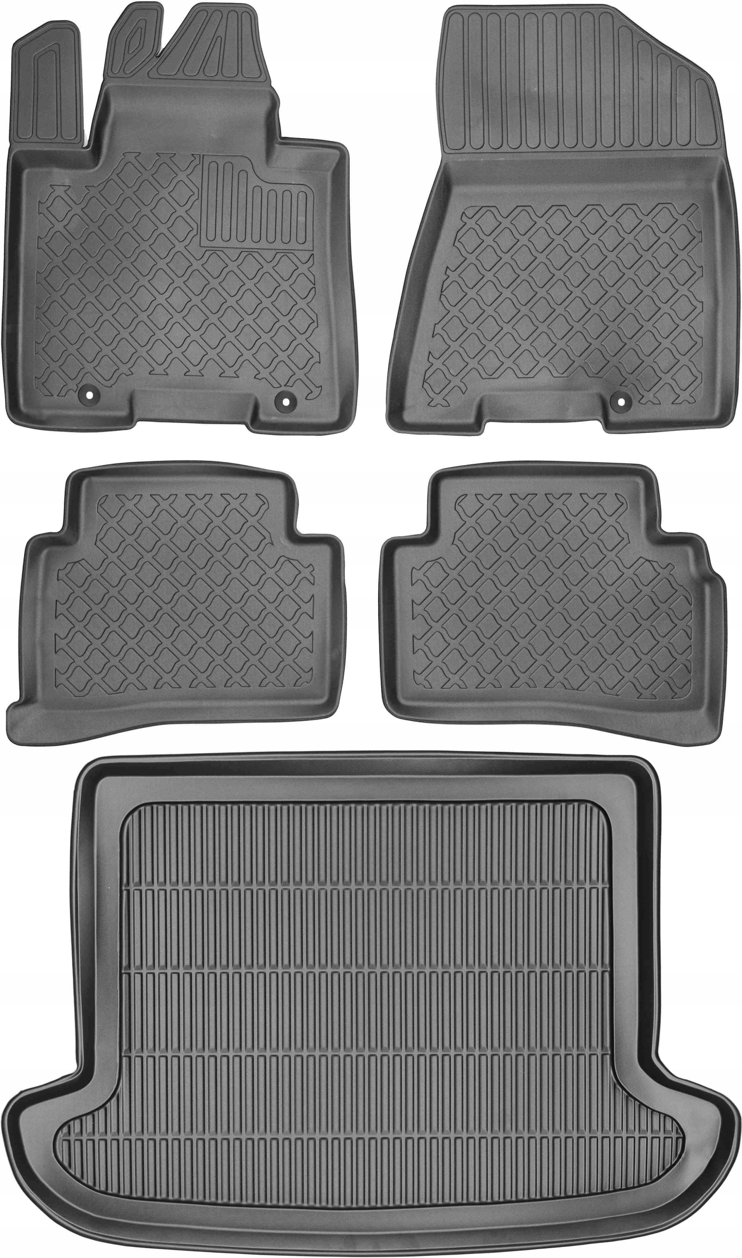 Kia Sportage IV Suv od roku 2016 Sada Koberce rohož do kufra