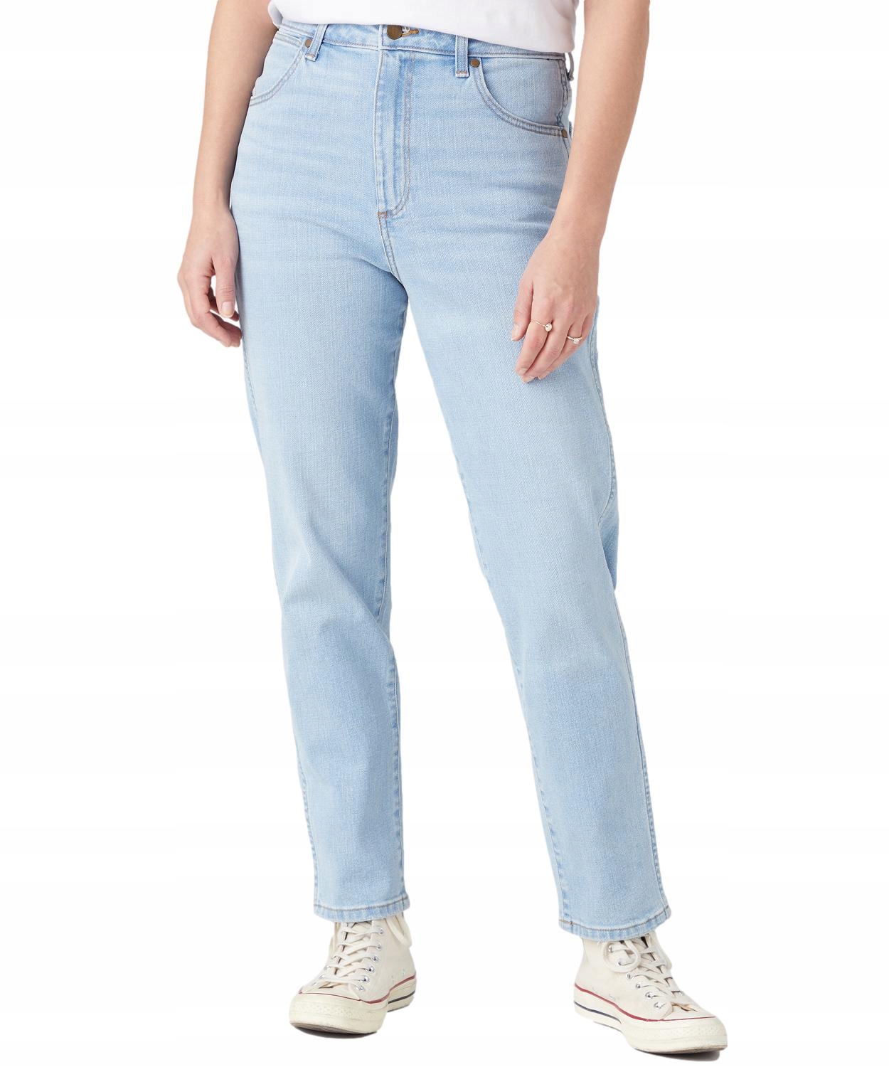 Džíny Wrangler Mom W246HN42H Waves, velikost W 28 L 32