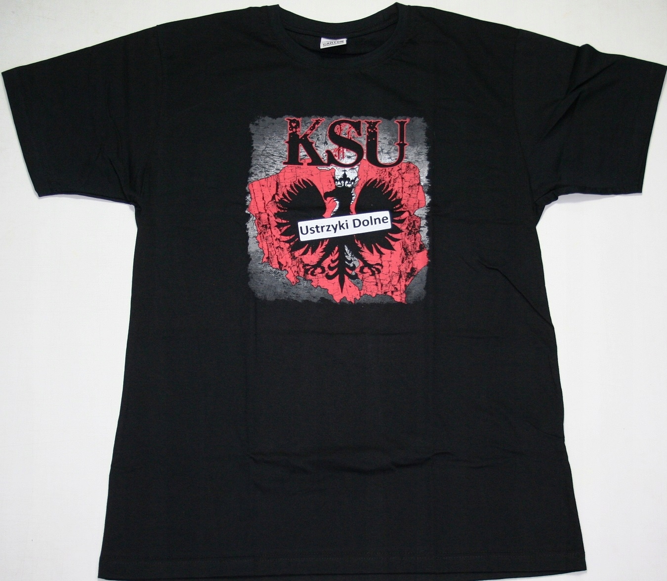 Koszulka KSU - Ustrzyki Dolne * rozmiar XXL Kolor czarny