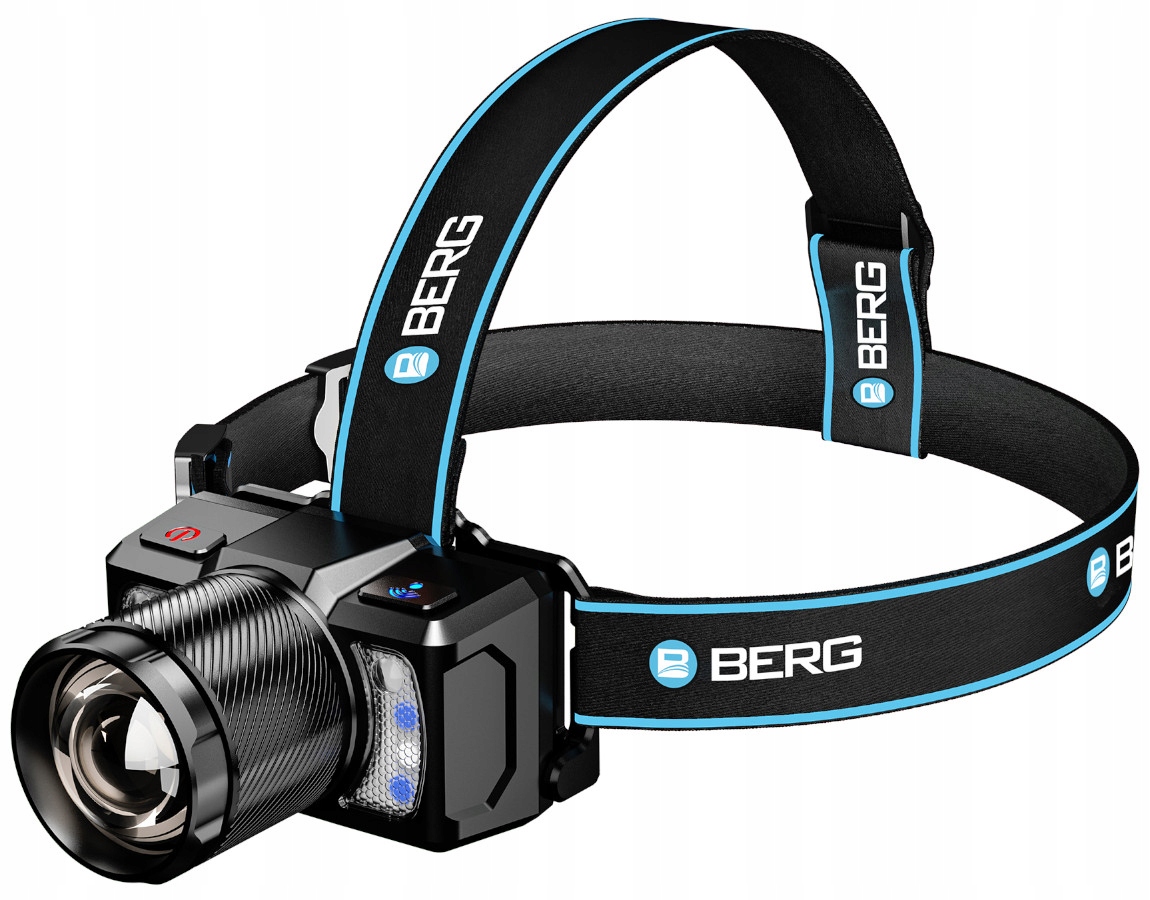 Czołówka Berg Led 15W czujnik ruchu akumulatorowa