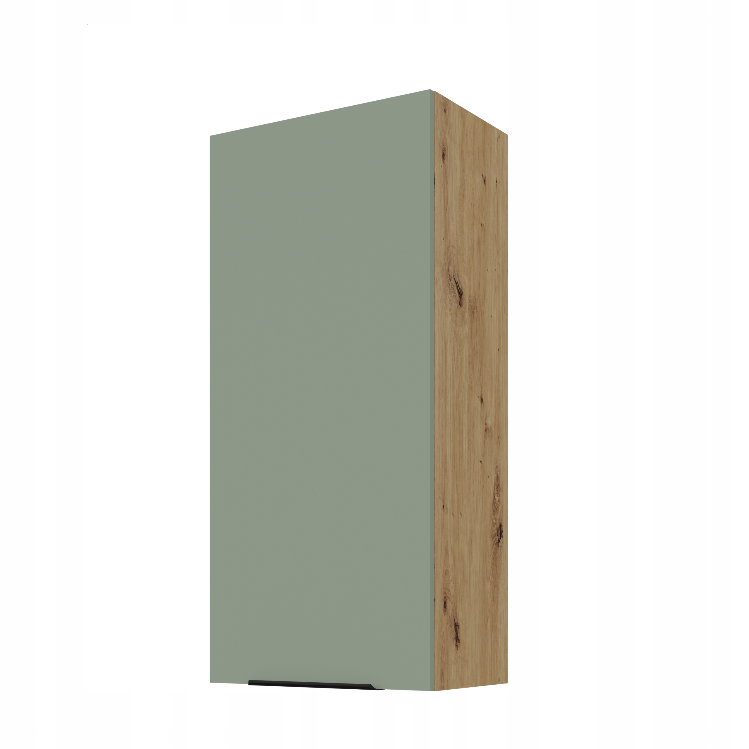 Vysoká kuchyňská skříňka závěsná skříňka do kuchyně 50 cm Artisan Aquamarine mat