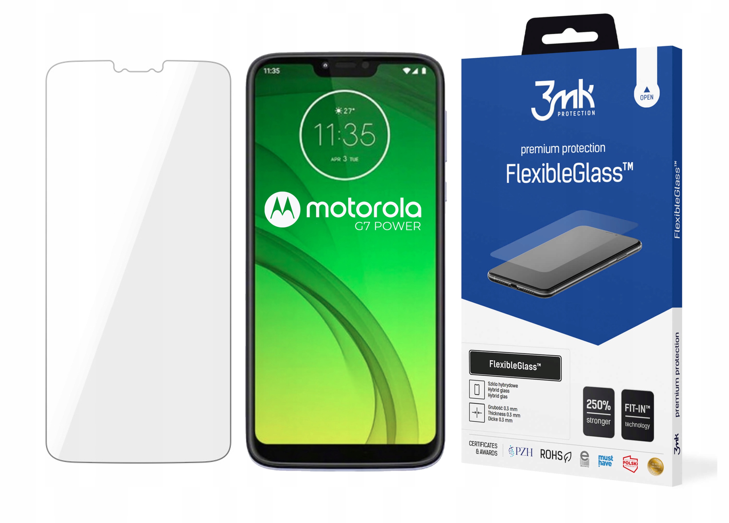 

3mk Szkło FlexibleGlass do Motorola G7 Power