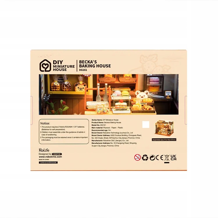 ROBOTIME model do składania PIEKARNIA Kod producenta DG161