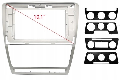 Rámeček Pro Rádio 10 Palců Škoda Octavia 2 2004-2013