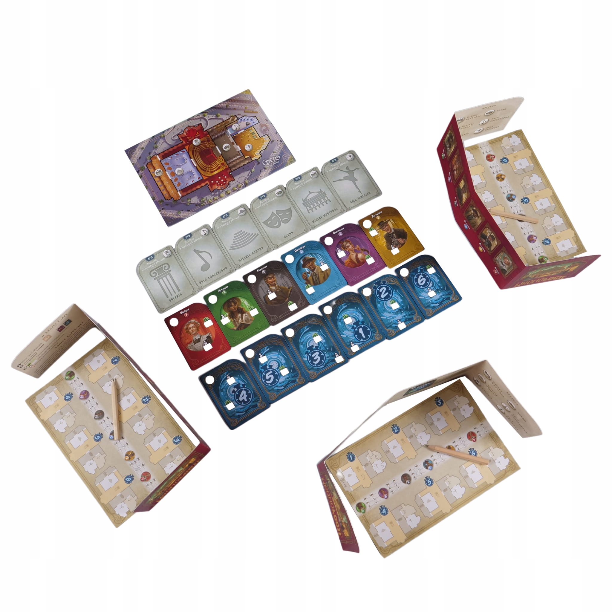 Gra planszowa Kronologic Paryż 1920 Muduko