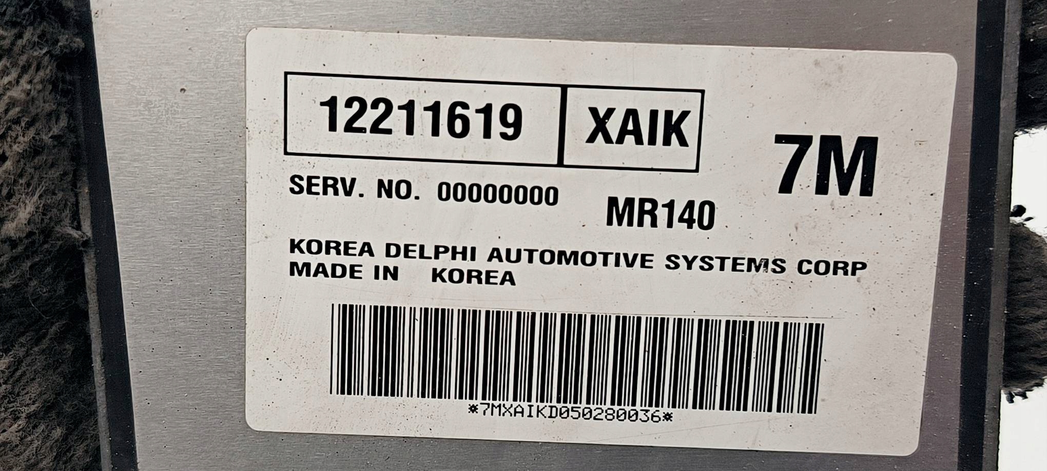 Module 12211619 ECU DAEWOO EVANDA