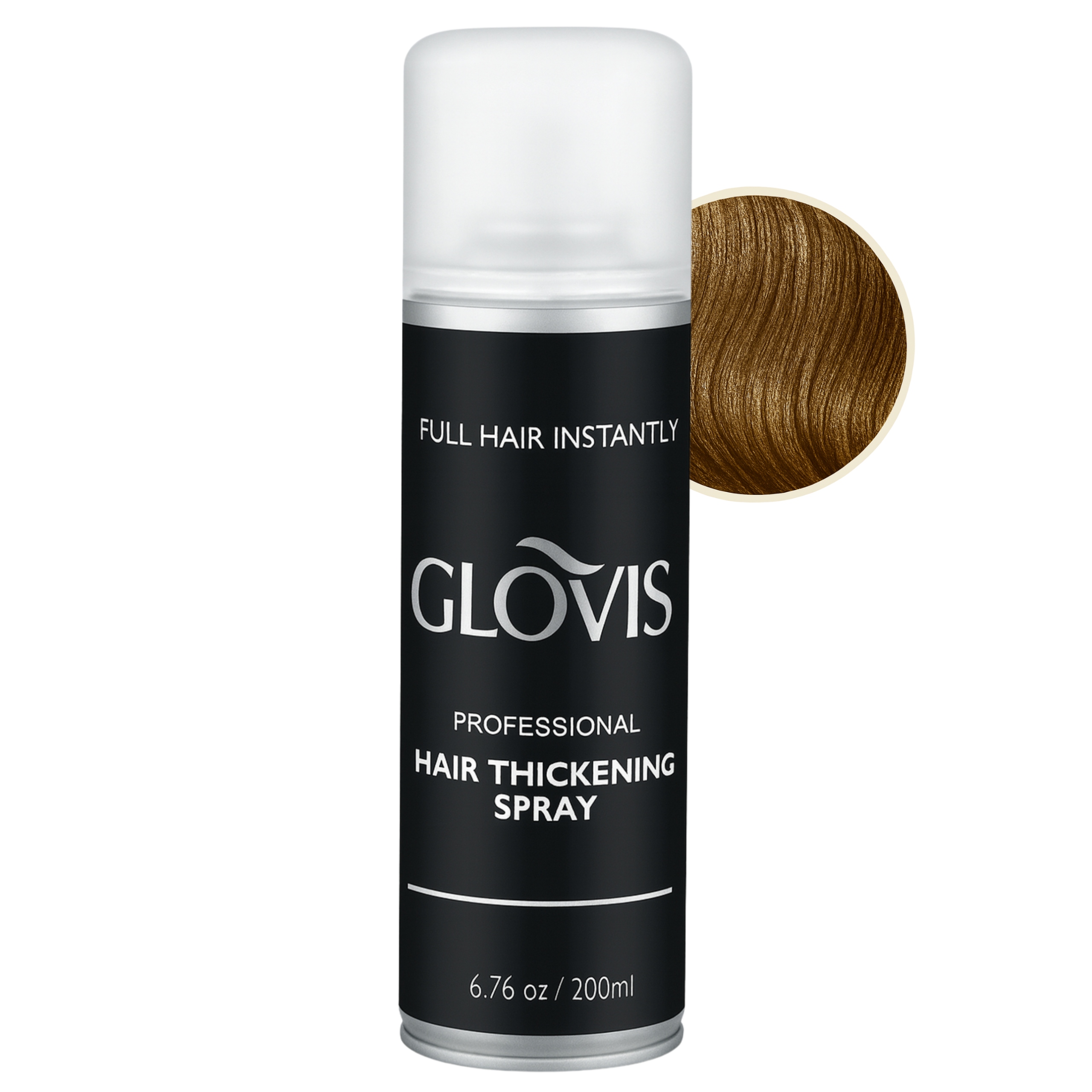 Glovis Thickener Tmavý Blond 200 Ml Vlákna Zahuštění Vyplňování Vlasů