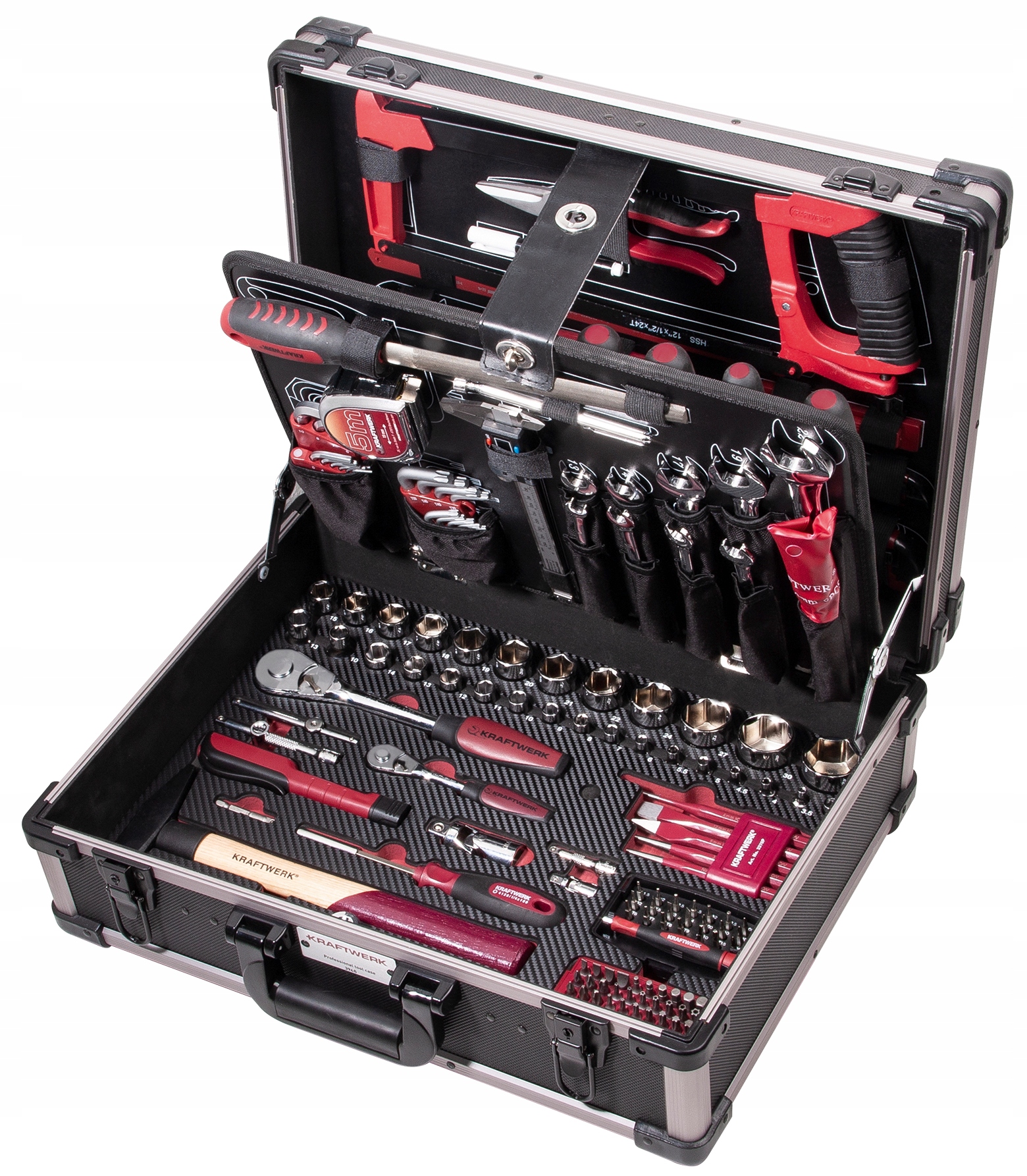 KRAFTWERK 3948 НАБІР З 263 ІНСТРУМЕНТІВ У ВАЛІЗІ
