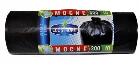 

Worki Na Śmieci 300L 10SZT Ldpe Mocne Ekologiczne
