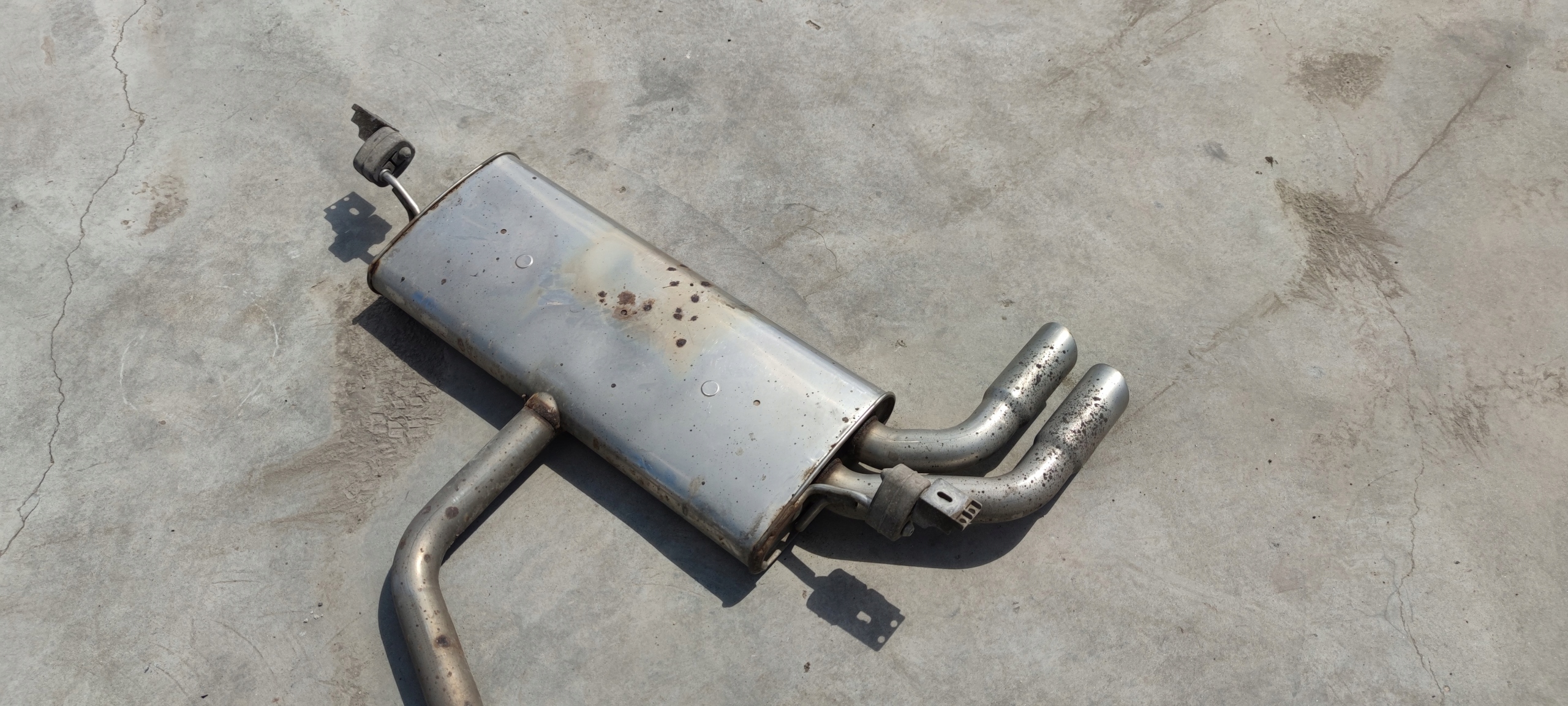 muffler, exhaust AUDI A3 8V 2.0 TDI 5Q6253611C