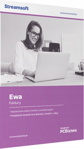 

Streamsoft PCBiznes Ewa program faktura Vat Jpk