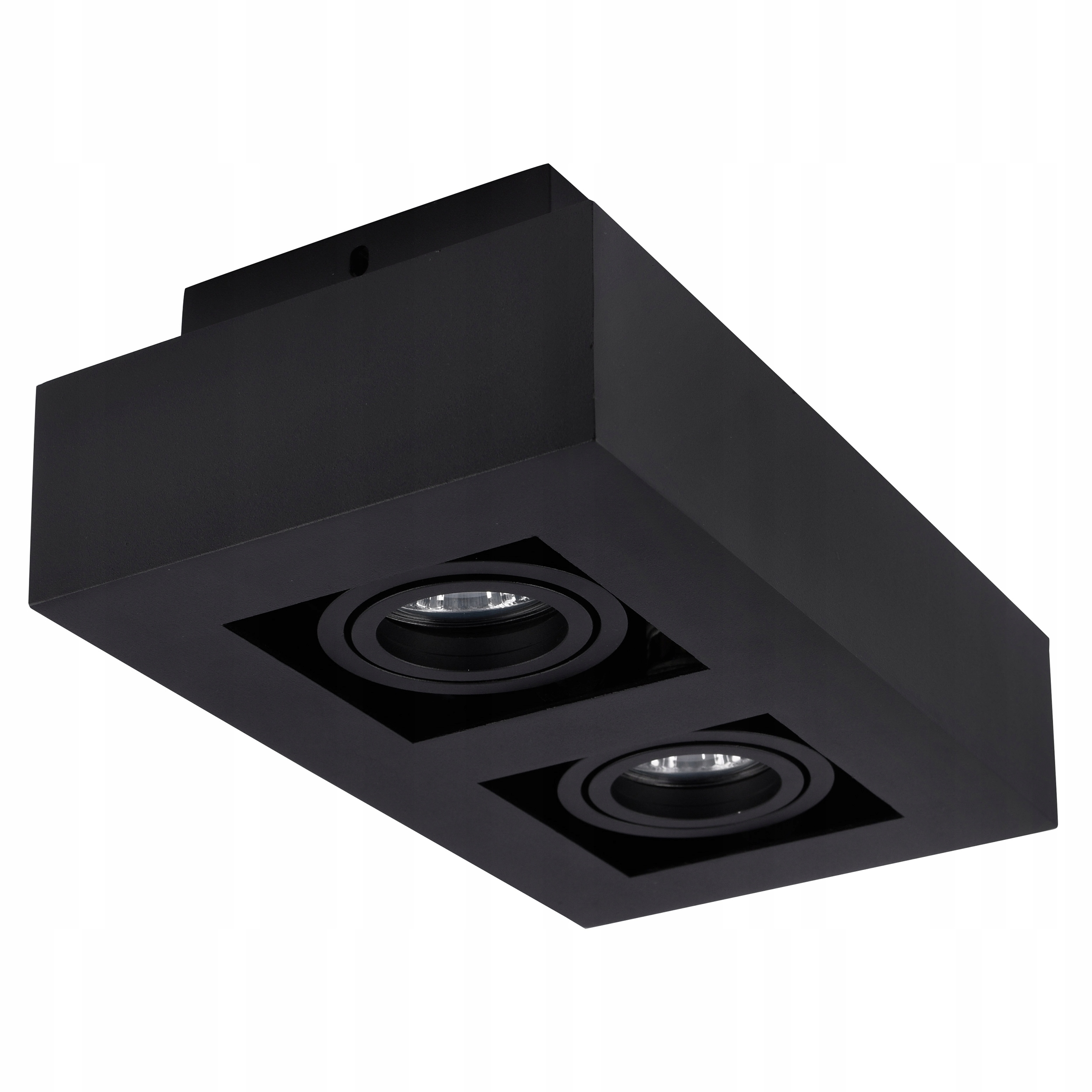 LAMPA SUFITOWA PLAFON LED OPRAWA NATYNKOWA CZARNA Marka Led-lux