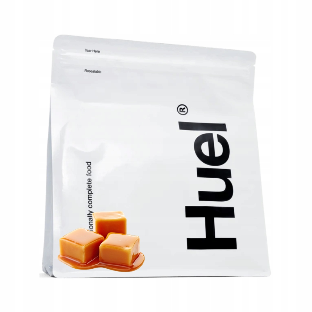 Huel prášková vysokoproteinová příchuť Slaný karamel 17 porcí 1,7 kg odměrka