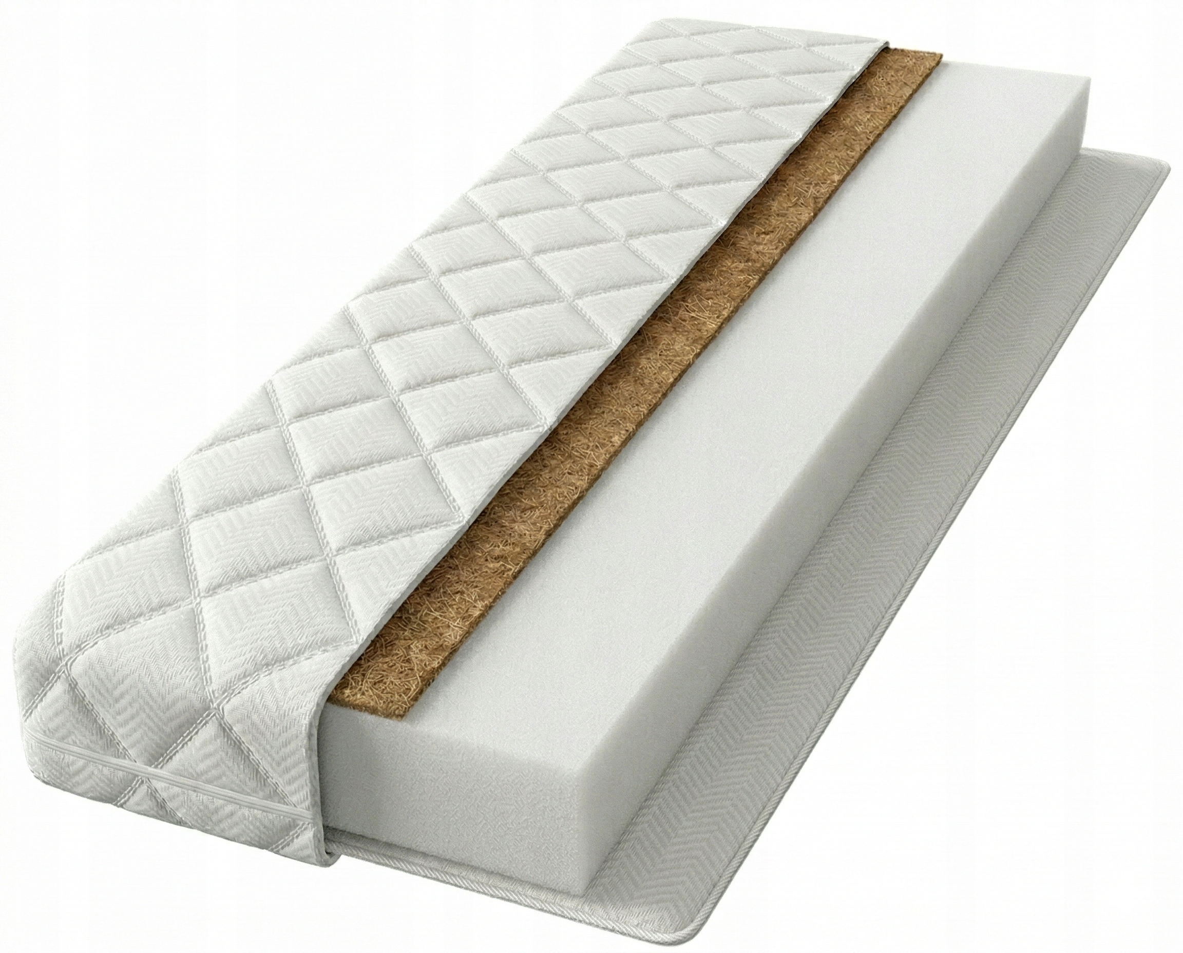 Materac 180x80x10 Pianka Kokos Nikola H3/H2 Dziecięcy Młodzieżowy