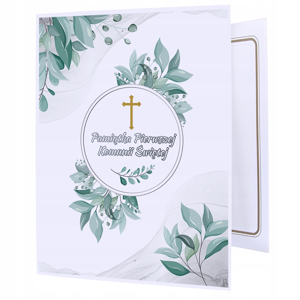 Album kartonowy na 2x13x18 i 1x15x21 w poziomie K159 - Komunia, Pamiątka
