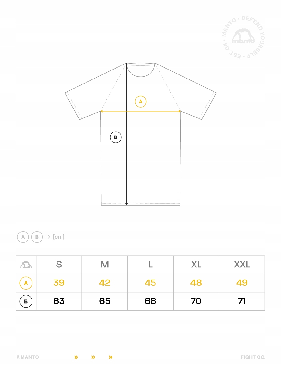 MANTO Rashguard krótki rękaw RANKED czarny - L Stan opakowania oryginalne