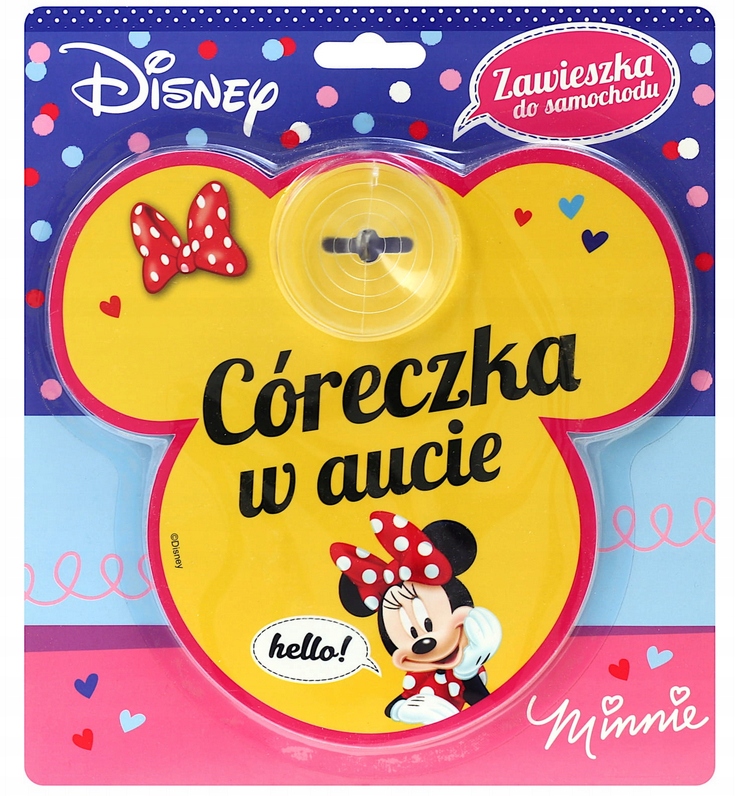 

Zawieszka do auta Myszka Minnie Miki Córka w aucie