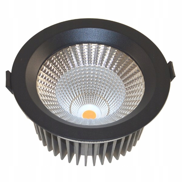 Oprawa LED DOWNLIGHT 30W 2700K 3000lm IP65 CZARNA